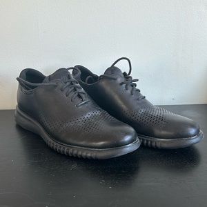 Men’s Cole Haan 2.ZeroGrand Black Leather Dress Shoes